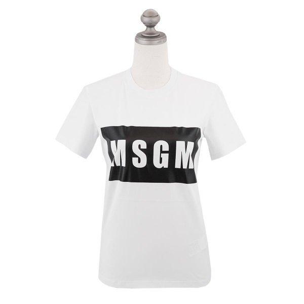 MSGM エムエスジーエム ロゴプリント Tシャツ MDM95 2641 195296 MSGM エムエスジーエム ロゴプリント Tシャツ MDM95 2641 195296