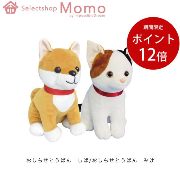 録音 再生機能付き 録音メッセージ 介護アイテム 介護グッズ ぬいぐるみ 犬 猫 介護 おしらせとうばん クマザキエイム MC-U01-DG MC-U01-CT