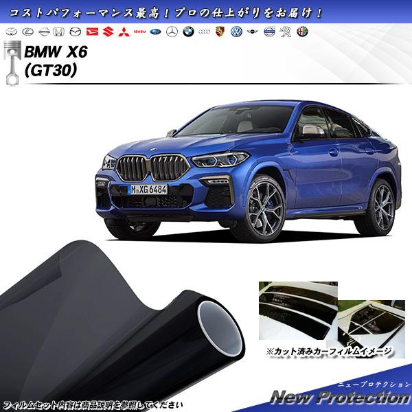 BMW X6 (GT30) ニュープロテクション カット済みカーフィルム リアセット