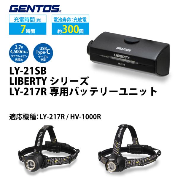 充電池 ジェントス品専用 GENTOS LY-21SB お取り寄せ
