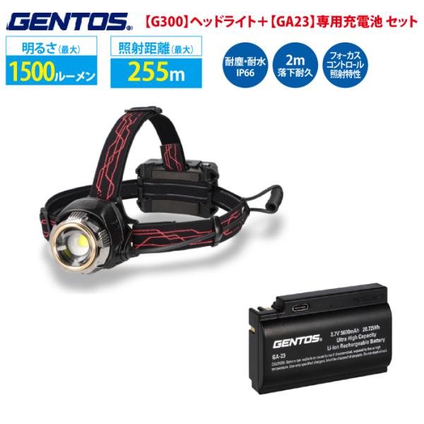 GENTOS GH-300RG ヘッドランプ 楽天市場】ジェントス（GENTOS）【GH-300RG】LEDヘッドライト