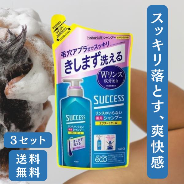 サクセス シャンプー スムースウォッシュ リンスのいらないシャンプー