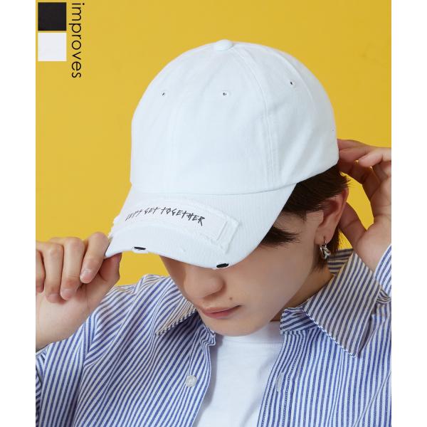 improves キャップ メンズ レディース パッチロゴ 刺繍