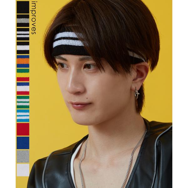 ヘアバンド メンズ レディース 帽子 スポーツ ダンス アクセサリー フェス スケーター ストリート アメカジ カジュアル 韓国ストリート Y2K