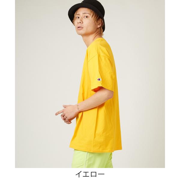 Champion チャンピオン Tシャツ メンズ 半袖 大きい ビッグtシャツ ビッグシルエット 無地 半袖tシャツ カットソー ホワイト ブラック Buyee Buyee Japanese Proxy Service Buy From Japan Bot Online