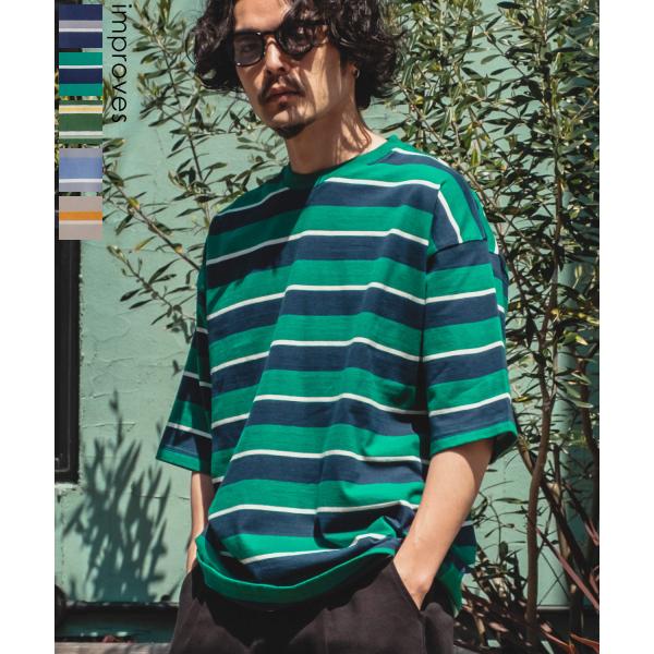 60s 半袖スウェット 太ボーダー マルチカラー vintage 60s 半袖スウェット 太ボーダー マルチカラー vintage - メルカリ