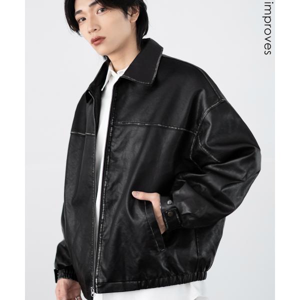 GYDA  PUCKISHレーシングジャケットブルゾン GYDA（ジェイダ）の「【WEB限定カラーあり！！】PUCKISH