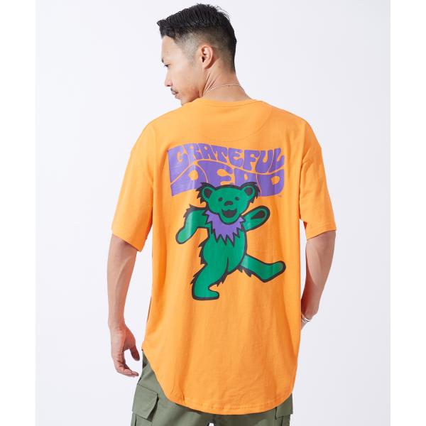 半袖Tシャツ メンズ GRATEFUL DEAT グレイトフルデッド カットソー キャラクター オーバーサイズ ビッグシルエット 大きめ カジュアル アメカジ ストリート