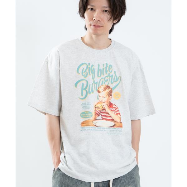 半袖Tシャツ メンズ レディース フォトプリント 綿100 ビッグシルエット SIDEWAY STANCE オーバーサイズ ストリート 古着MIX