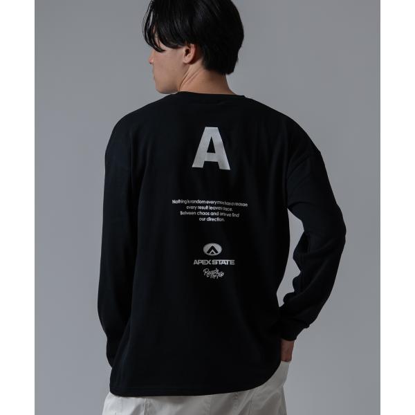 長袖Tシャツ メンズ SIDEWAY STANCE サイドウェイスタンス オリジナルプリント ロゴ カットソー カジュアル ストリート スケーター 韓国