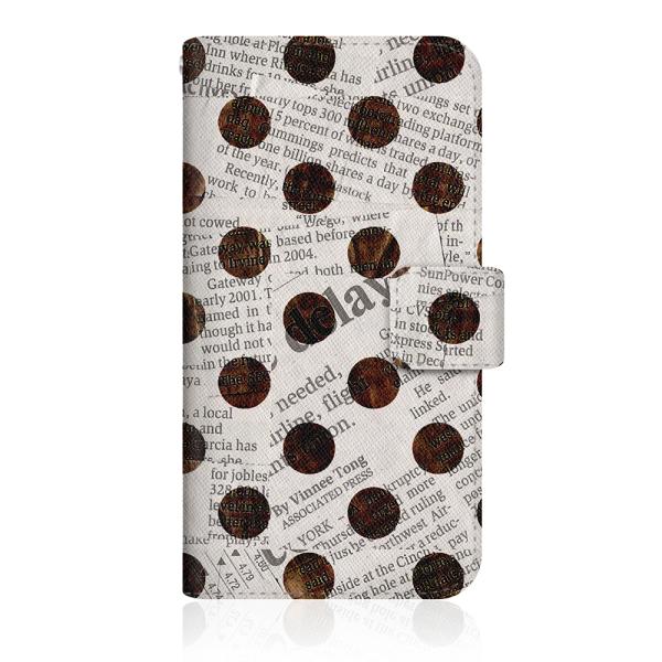 HUAWEI P40 lite 5G (CDY-NA9A) �I���W�i���f�U�C�� �y Newspaper Dot �r���e�[�W �z���C�g �N���V�b�N �z