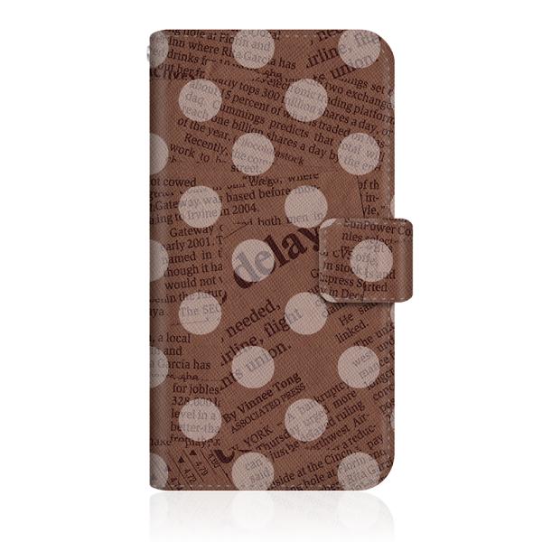 HUAWEI P40 Pro 5G (ELS-NX9) �I���W�i���f�U�C�� �y Newspaper Dot �r���e�[�W �u���E�� �N���V�b�N �z