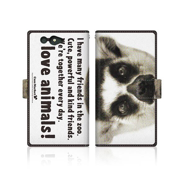 arrows Be (F-05J) �I���W�i���f�U�C�� �y CaseMarket Zoo I love Animals ! - ���I�L�c�l�U��  �z