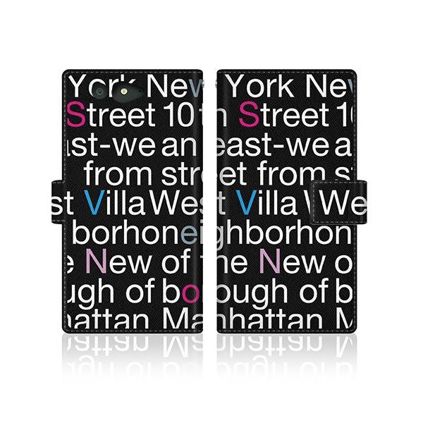 arrows Be (F-05J) �I���W�i���f�U�C�� �y New York Typography �X���� �_�C�A���[  �z
