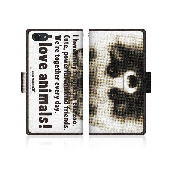 iPod touch ��6���� (iPod-touch6) �I���W�i���f�U�C�� �y CaseMarket Zoo I love Animals ! - �z���h �^�k�L  �z