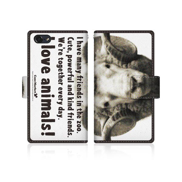 iPod touch ��6���� (iPod-touch6) �I���W�i���f�U�C�� �y CaseMarket Zoo I love Animals ! - �h�[�Z�b�g�z�[�� �z