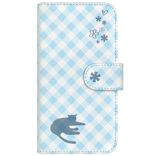 Xiaomi Mi Note 10 Lite (M2002F4LG) �I���W�i���f�U�C�� �y NYAGO �T�}�[ �t�����[ �_�C�A���[ �L���b�g �V���G�b�g �u���[ �`�F�b�N�N���X�� ����ɂ��` �z