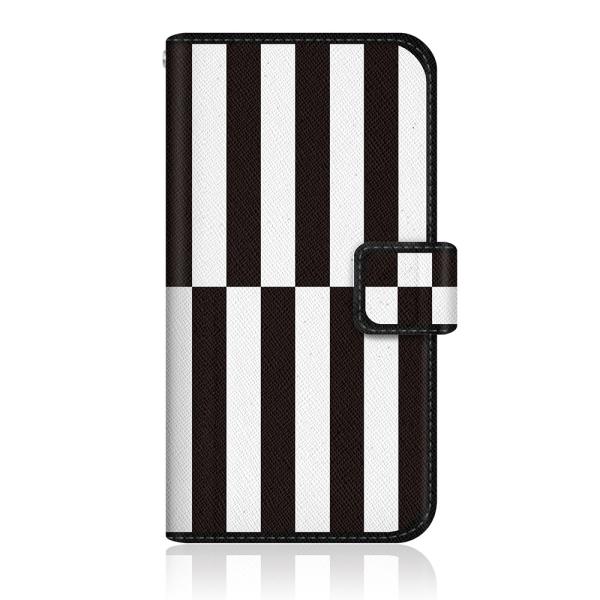 HUAWEI nova3 (PAR-LX9) �I���W�i���f�U�C�� �y �k�� ���_�� ���m�g�[�� �N���X �p�^�[�� Black &amp; White �z