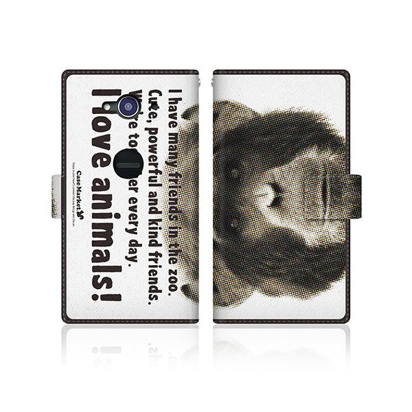 AQUOS ZETA (SH-01H) IWifUC y CaseMarket Zoo I love Animals ! - `pW[  z