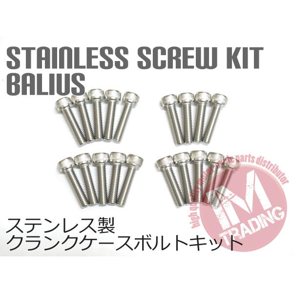 バリオス/バリオスII専用ステンレス製クランクケースカバー