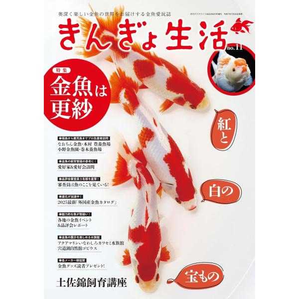 きんぎょ生活(11) 2025年 08 月号   月刊アクアライフ 増刊