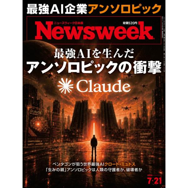 Newsweek (ニューズウィーク日本版) 2026年7/21号［特集：最強AIを生んだアンソロピックの衝撃］