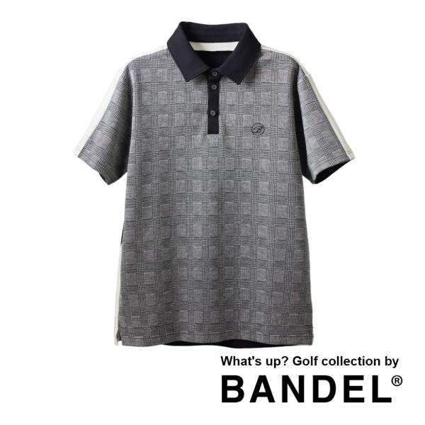 BANDEL（バンデル） ポロシャツ GLEN CHECK BICOLOR S/S POLO SHIRTS