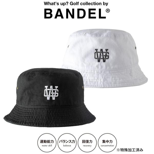 BANDEL（バンデル） バケットハット WG COLLEGE LOGO BUCKETHAT BG