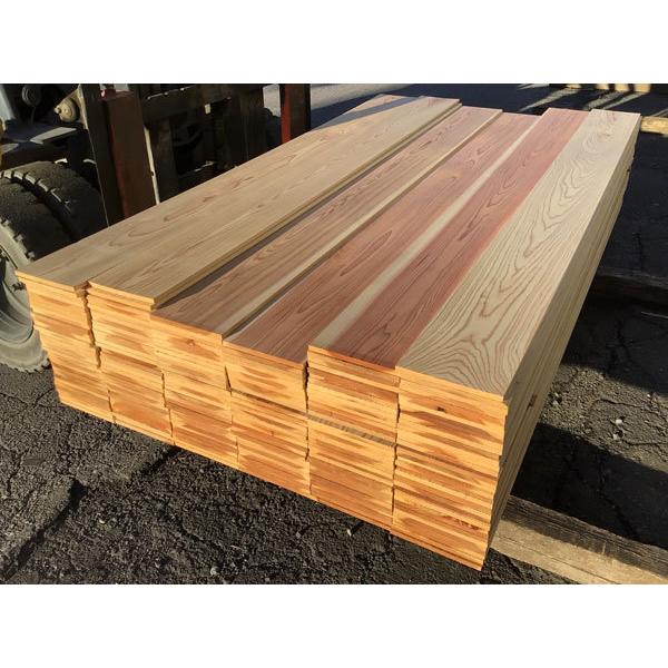 杉板 乾燥材 四面プレーナー仕上げ