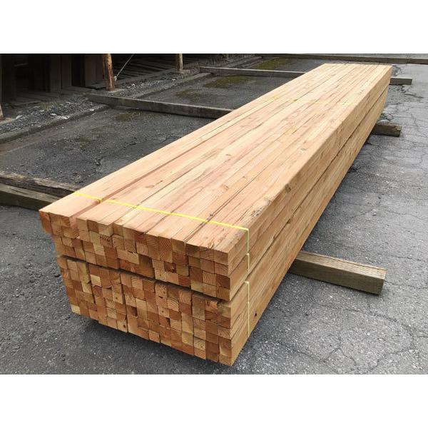 セール‼️ 材木　米松45×60×4,000mm 10本6,000円 大阪市近郊限定】米松 特一等 KD 4000mm×45mm×45mm 6入1束 材木 木材