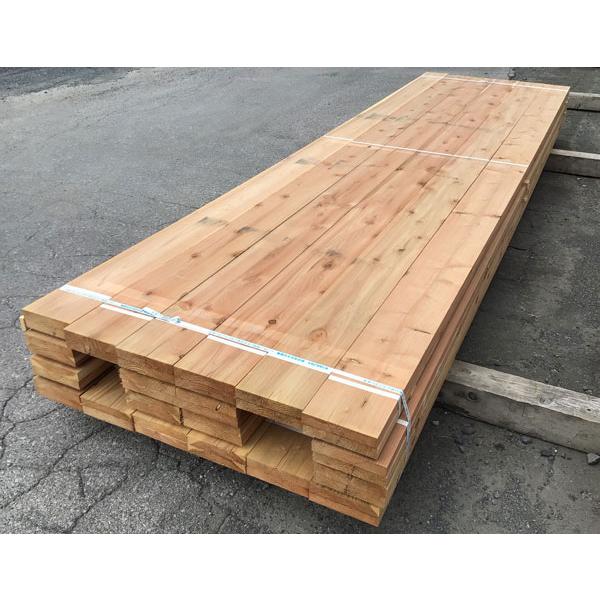 杉板 4000×30×210ミリ 2枚入/ケース 節あり 未乾燥材【宅配便出荷不可 