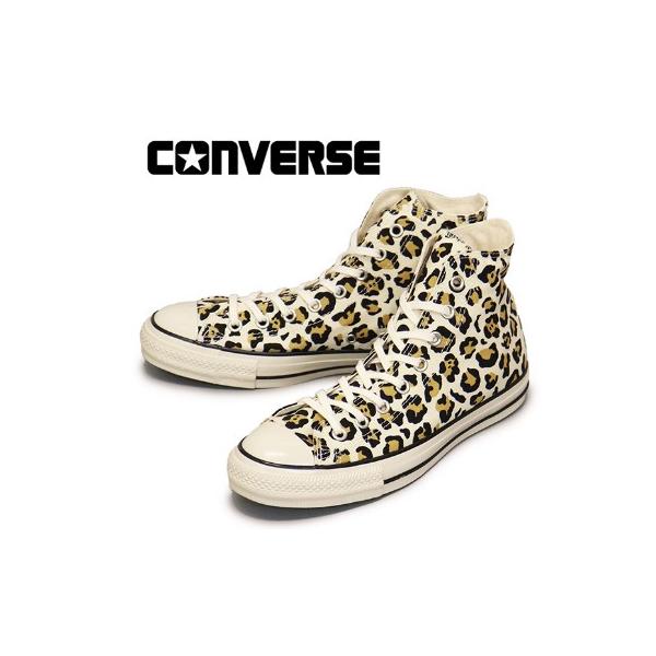 U.S.ORIGINATOR ALL STAR US LEOPARD HI ホワイト レディース