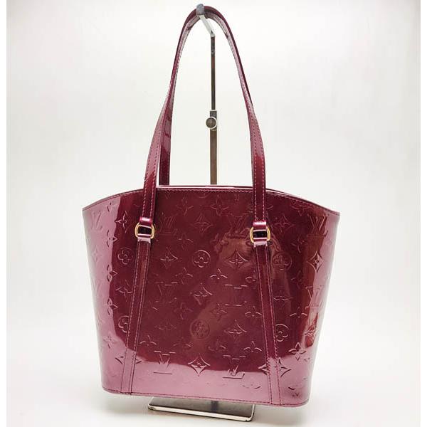 中古品 ルイヴィトン アヴァロンMM ショルダーバッグ ヴェルニ