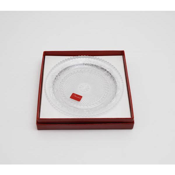 未使用品】バカラ アラベスクプレート 小皿 直径12cm 3点限り Baccarat