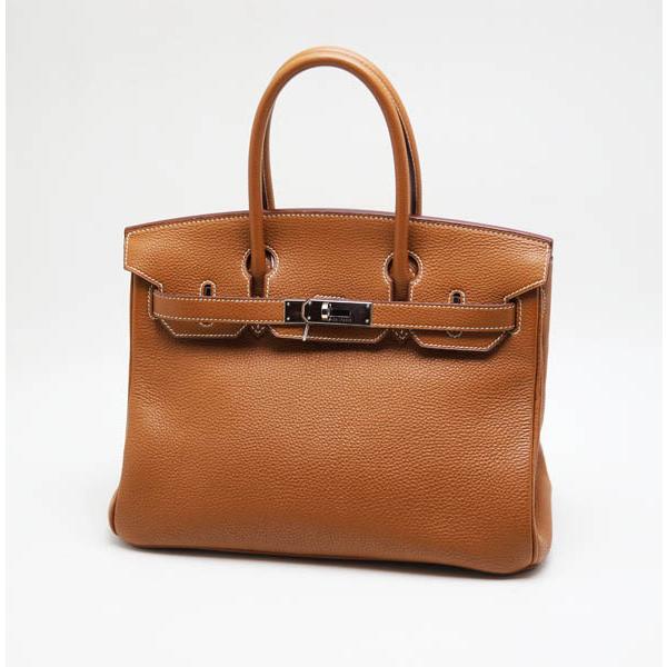 HERMES（エルメス） 中古品 バーキン30 トリヨン ゴールド SV金具 □H