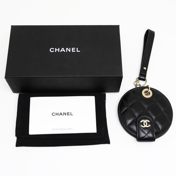 【未使用品】CHANEL シャネル ネームタグ ココマーク マトラッセ CHANEL（シャネル） 新品同様品 マトラッセ ネームタグ ココマーク