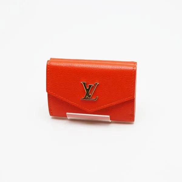 中古品 ルイヴィトン ポルトフォイユ・ロックミニ コンパクト 財布 