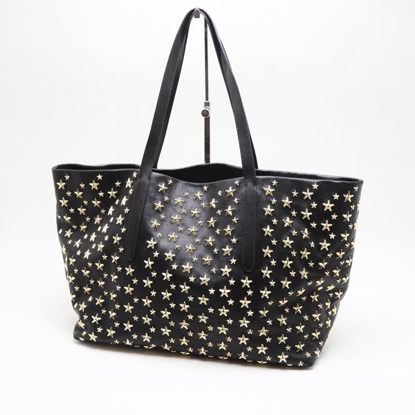 JIMMY CHOO 中古品 ジミーチュウ トートバッグ ソフィアL スター JIMMY CHOO 中古品 ジミーチュウ トートバッグ ソフィアL スター