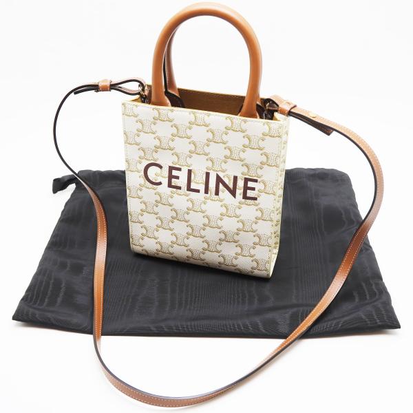 CELINE（セリーヌ） 中古品 ショルダーバッグ ミニ バーティカル カバ