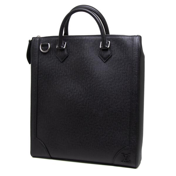 たかさん様ルイヴィトン タイガ ヴァーティカルトート M30811 書類鞄 黒 LOUIS VUITTON（ルイ・ヴィトン） 中古品 タイガ ヴァーティカル