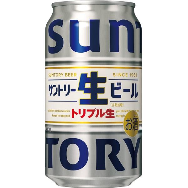 サントリー 生ビール 350ml×24缶 ケース！ Amazon.co.jp: サントリー 生ビール 350ml1ケース(24缶入