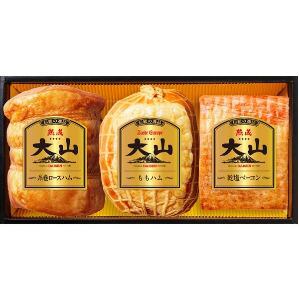 お中元 2026 ハム 熟成 大山ハム 伝統の逸品3種セット OR-26 ギフト いなげや イナゲヤお中元 御中元  夏ギフト 人気 高級 お取り寄せ