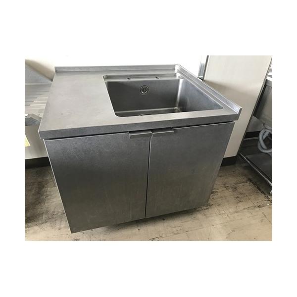 一槽シンク BGあり 業務用 中古/送料別途見積 : 業務用厨房 一槽シンク BGあり 業務用 中古/送料別途見積 : 業務用厨房