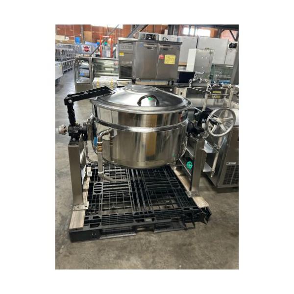 北沢産業 ガス回転釜 KRA2-100N 【2019年製 / 業務用】中古 inbis_2500007437963