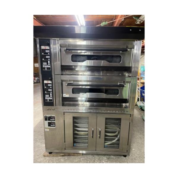 業界最長1年保証】デッキオーブン タニコー TV04L-SS 業務用 中古/送料