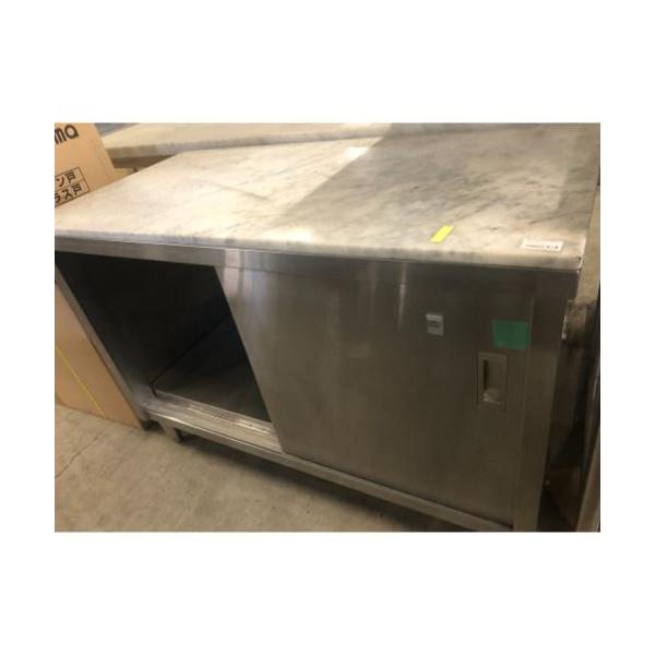 【HM】天然白大理石　特注 業務用 厨房のし台 作業台●新品●【送料込】 inbis_2500007889335