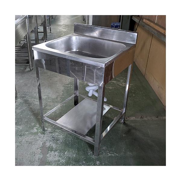 商品名：一槽シンク 寸法：W600×D550×H800 保証期間：なし ランク：B 特記事項：-  販売店：テンポス川口厨房機器専門館（埼玉県川口市）からの配送です。