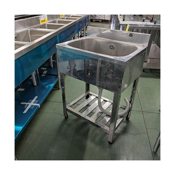 商品名：一槽シンク 寸法：W600×D450×H800 付属品：写真の通り 説明書：写真の通り 保証期間：なし ランク：B 特記事項：-  販売店：テンポス大宮店（埼玉県さいたま市）からの配送です。