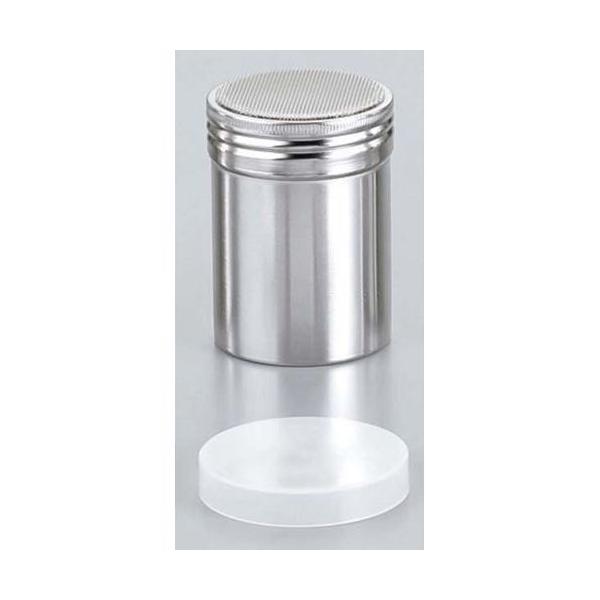 パウダー缶 小 アクリル蓋付 18-8 直径55×80/業務用/新品/小物送料対象商品