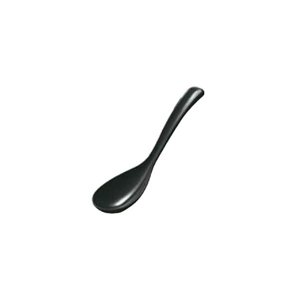 レンゲ メラミン ピタれんげ 57-5-BK 黒 ブラック ラーメン/中華料理 /業務用食器/新品/小物送料対象商品